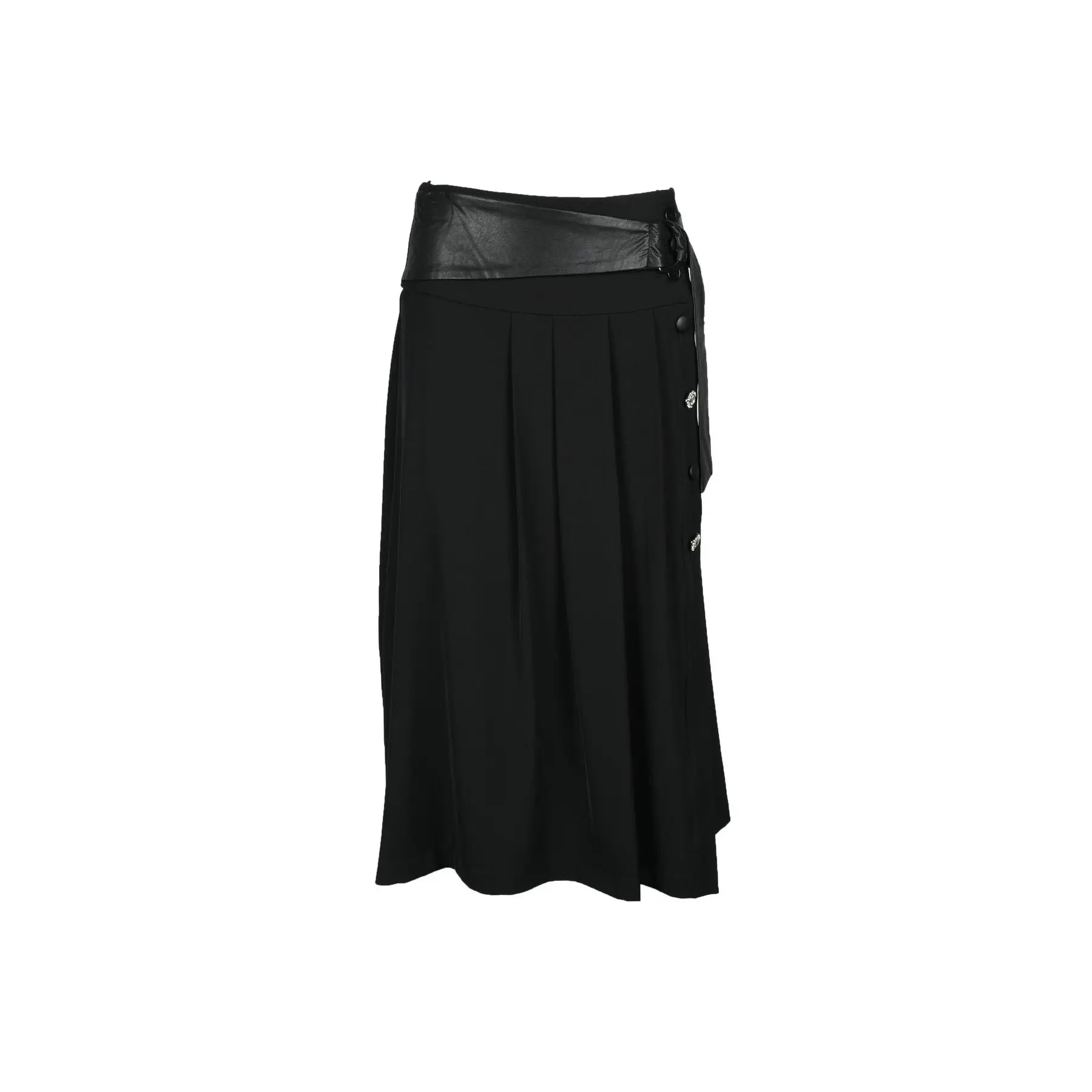 Casual Elegance Liu Jo Woman Skirt - Pleated Design with Comfort Fit - Versatile Day-to-Night Fashion Style