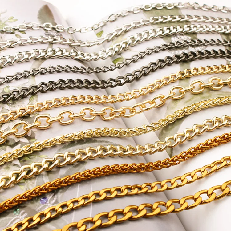 Hot sale Fashion High quality bag chain of handbags accessories metal chains for handbag hardware chains