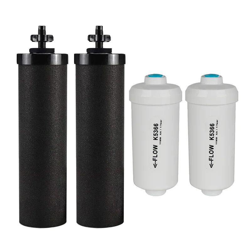 Home Use Water Filter Activated Carbon Water Purifier Chlorine Removal Filter System Stainless Steel Water Filter