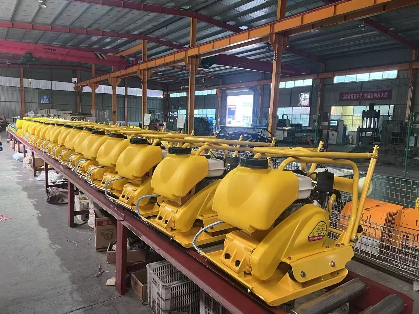 High Quality Power Construction Machine Vibrating Gasoline Compactor Ground Floor Asphalt Soil Plate Compactor For Construction