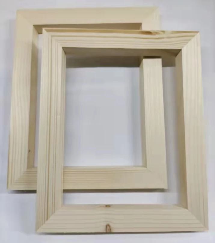 Wholesales China Factory Best price Customized Canvas Stretcher Bars Drying Pine Wood Oil Painting Inner Frame