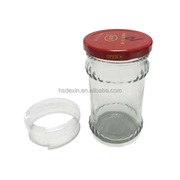 Heat Shrink Wrap Sealer PVC Shrink Bands Transparent Shrink Wrapped Band For Bottle Jar Cap