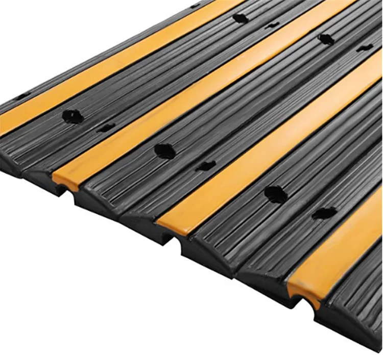 Shanghai Eroson 1 Channel Rubber Cable Protector Floor,Cable Tray