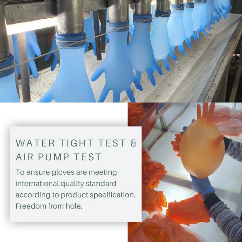 Popular Choice White Latex Powder Free Gloves Provides Excellent Flexibility and Tear Resistant