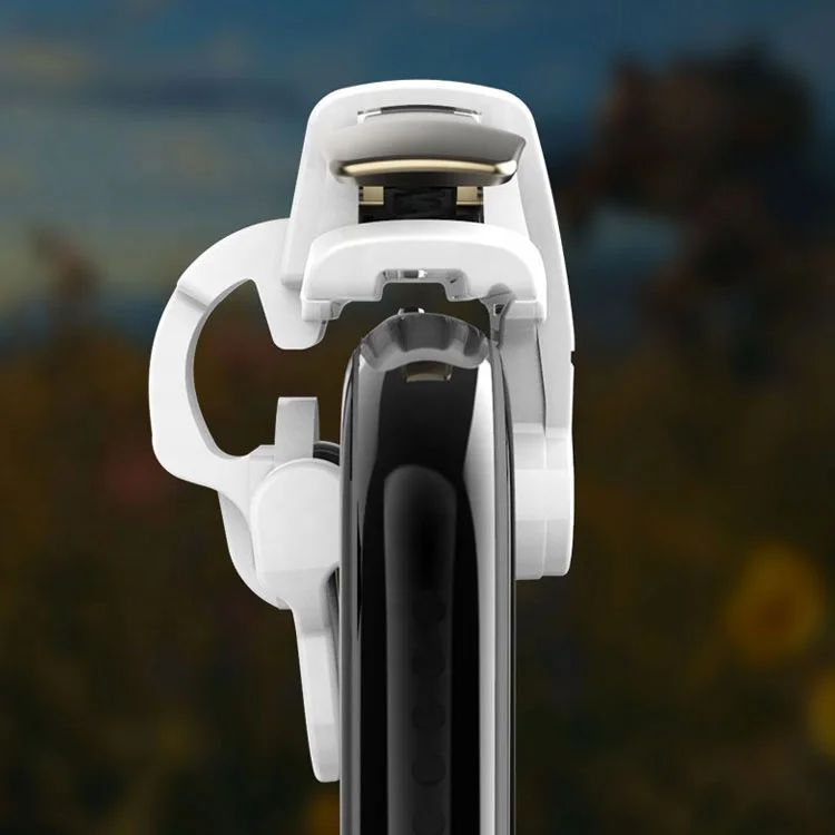 New modle M9 trigger button 2pcs Mobile Gamepad for PUBG Controller Phone L1R1 Grip Trigger Fire Buttons Key ABS White