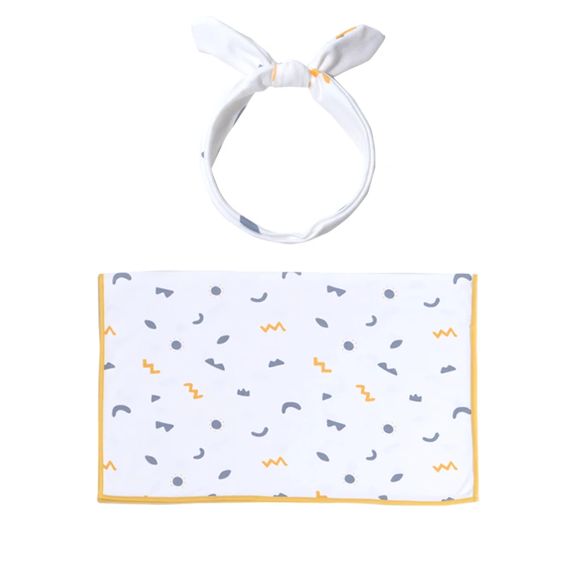 
Soft 100% Cotton Baby Swaddle Blanket Wrap Sack for Infant Baby Swaddle Set 
