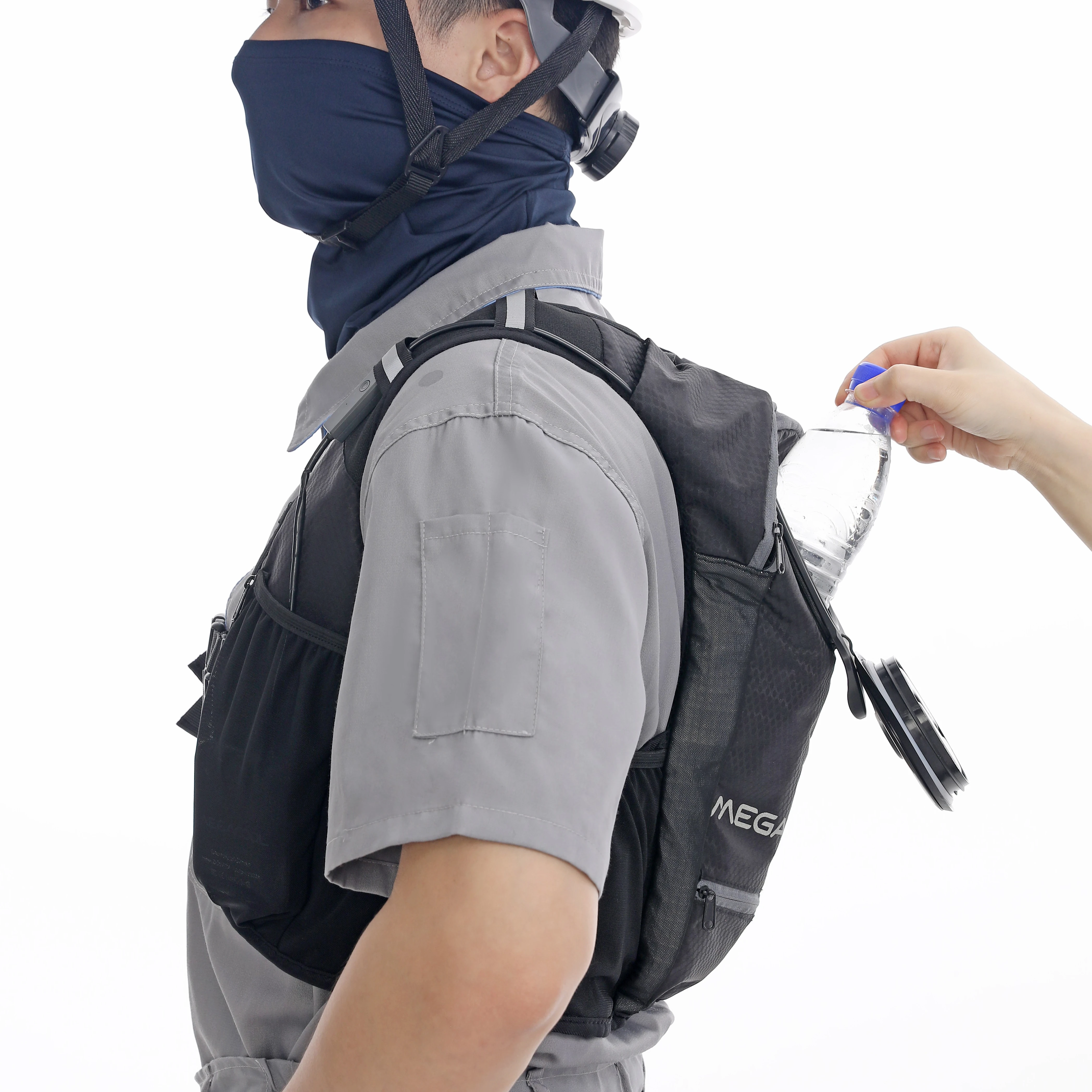 New Technology Body Cooling Performance Cooling Clothes Safety Ice Water Circulating Cooling Vest For Outdoor Workers