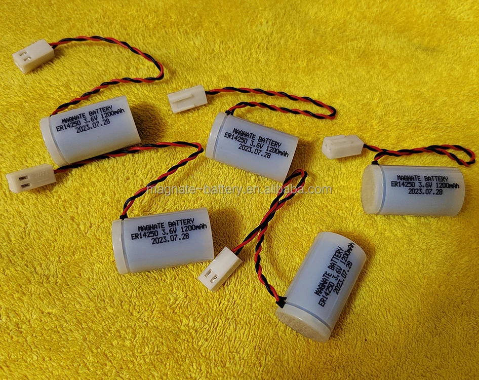 MAGNATE BATTERY 3.6V Li-SOCl2 battery ER14250 1200mah with waterproof box