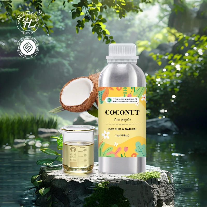 Organic Coconut Oil Extra Virgin - 100% Pure Natural Cocos nucifera Freshly Pulp Cold Pressed Carrier Oil | Bulk Price, 1kg