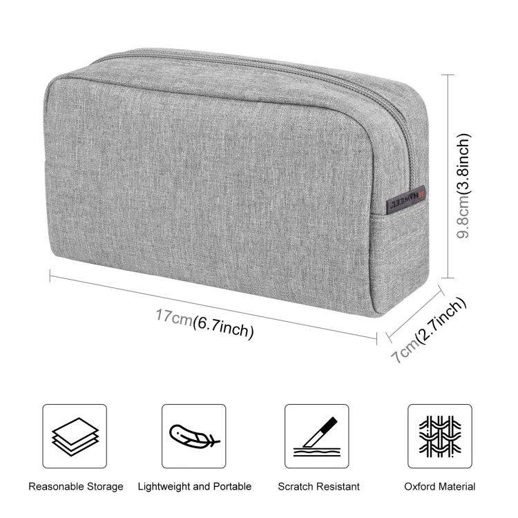 OEM HAWEEL Electronic Organizer Storage Bag for Charger, Power Bank, Cables, Mouse, Earphones