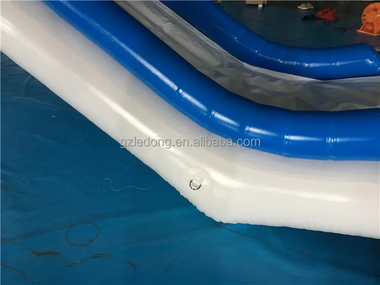 Плавающая надувная водная горка для яхты/лодки водных игр