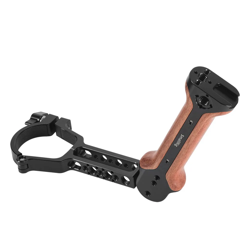 
SmallRig Ronin SC Handgrip for DJI Ronin-SC Gimbal Stabilizer Adjustable Wooden Handle With Cold Shoe+Arri Locating Hole-2413 