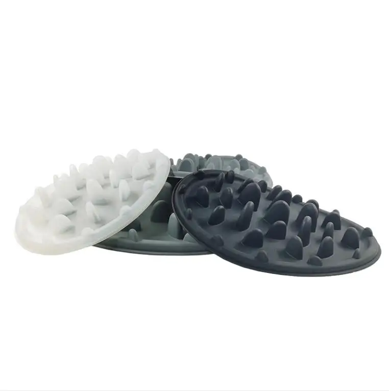 Anti Slip Slow Feeder Pet Dog Food Bowl Eco-Friendly Silicone pets bowl Dog Lick Mat for Pet Feeding