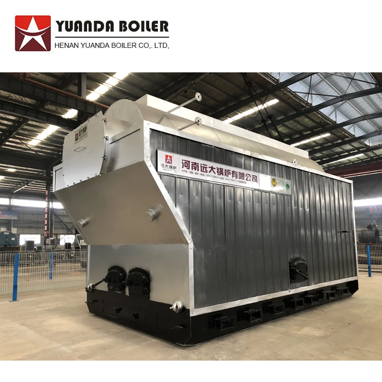 
Best Manufacturer Price DZH Wood Firewood Log Fired Small Industrial Horizontal Fix Grate Hand Steam Boiler Machine For Sale 
