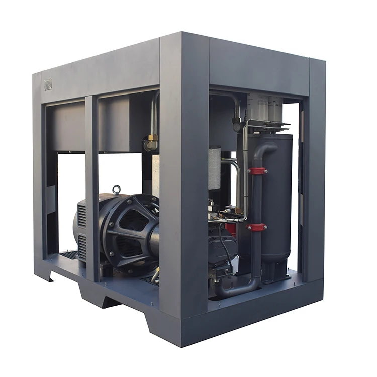 75kw 100hp energy saving low noise heavy duty screw type air compressor kaesar