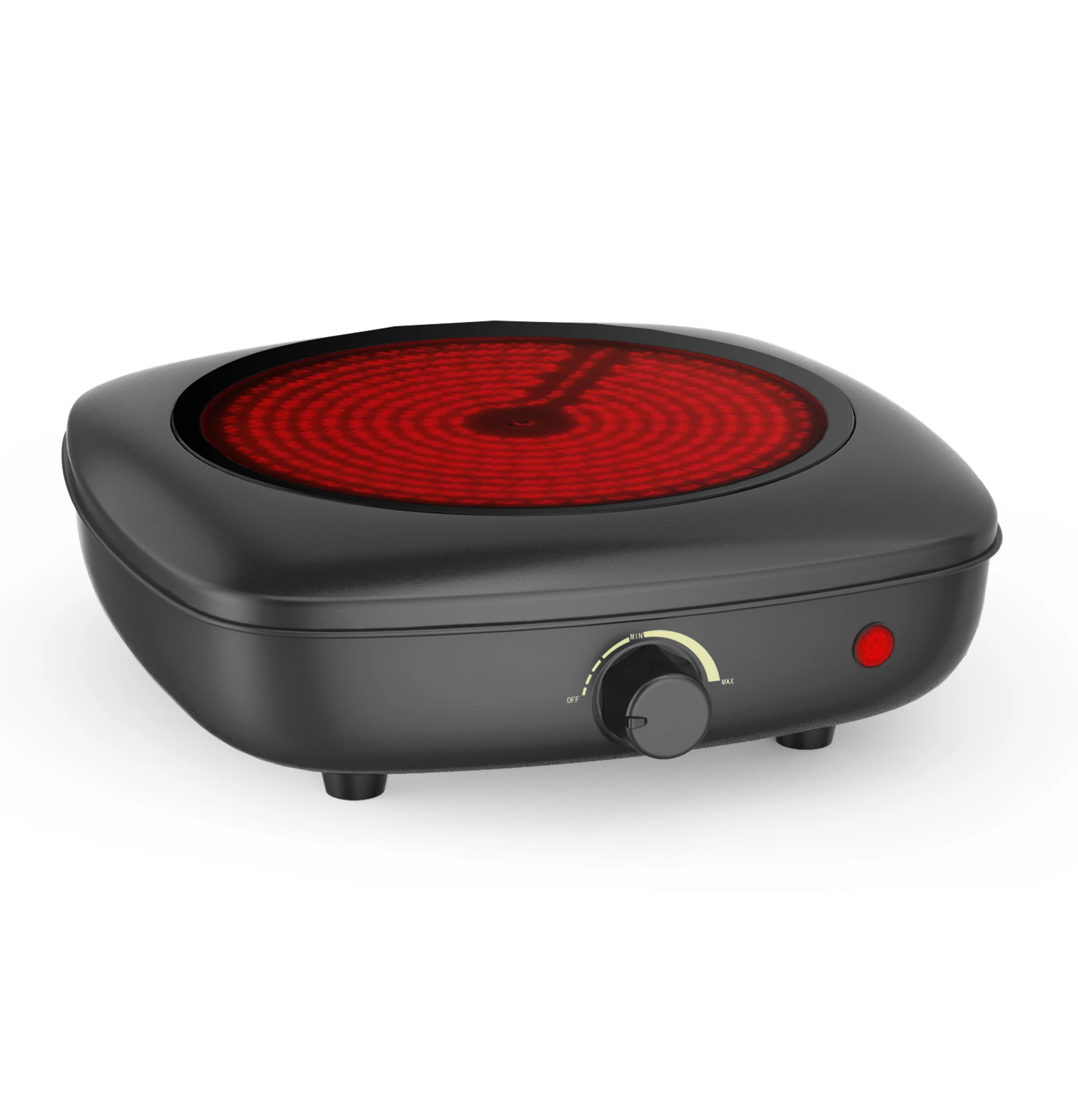 New Design Spray Color Coating Single Soild Hot Plate Luxury Kitchen Furniture Multi Cooker