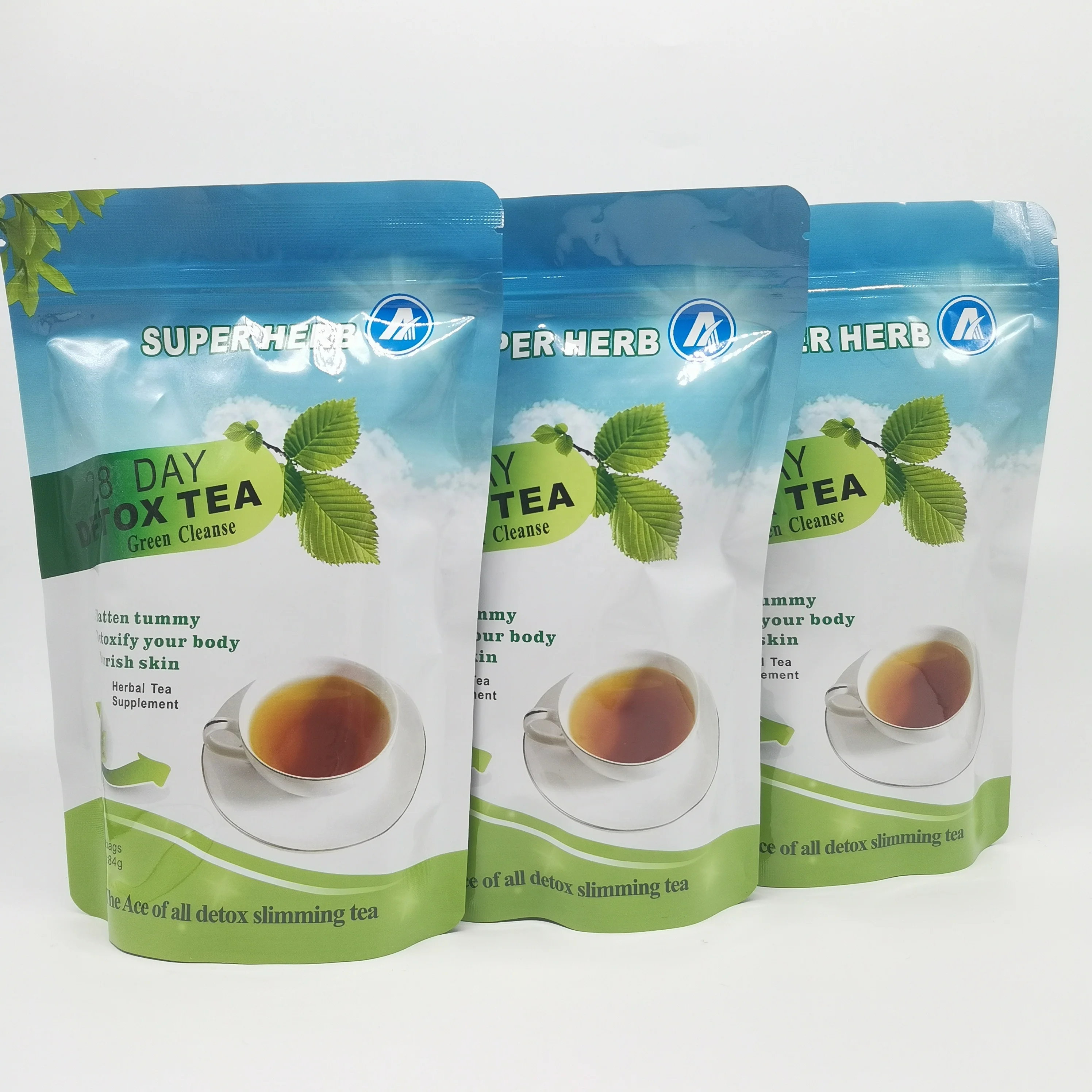 Best 28 Days Detox herbal slimming tea 100% safe without side effects private label slimming tea weight loss