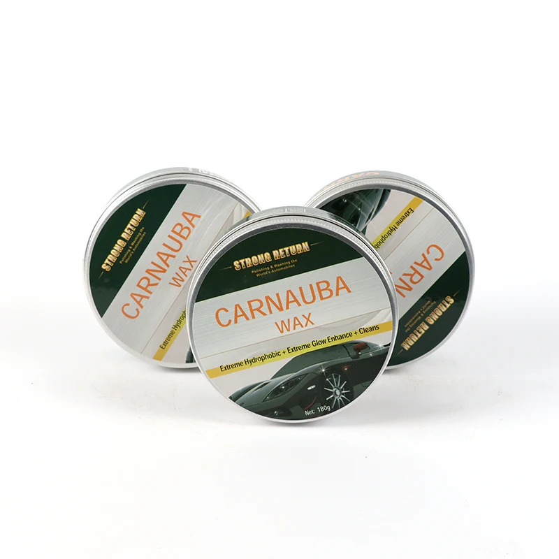 Hot sale good quality automotive paint natural  paste shining wax car wax