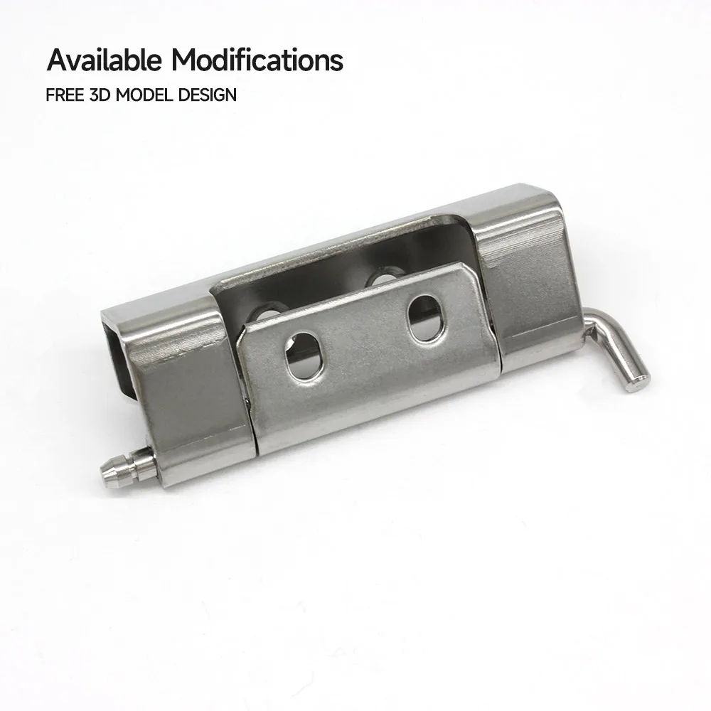 Thcoo Stainless Steel 304 Industrial Electronic Hinge Concealed Removeable Pin hinge For Welding