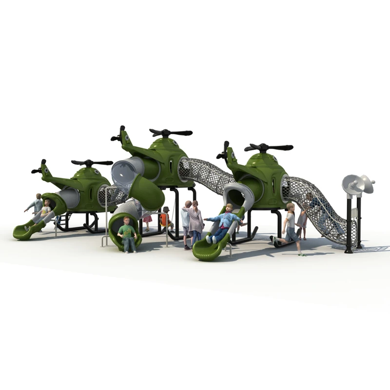 Large aircraft modeling UV-resistant Playground Operators Forest Child-safe Play Structure