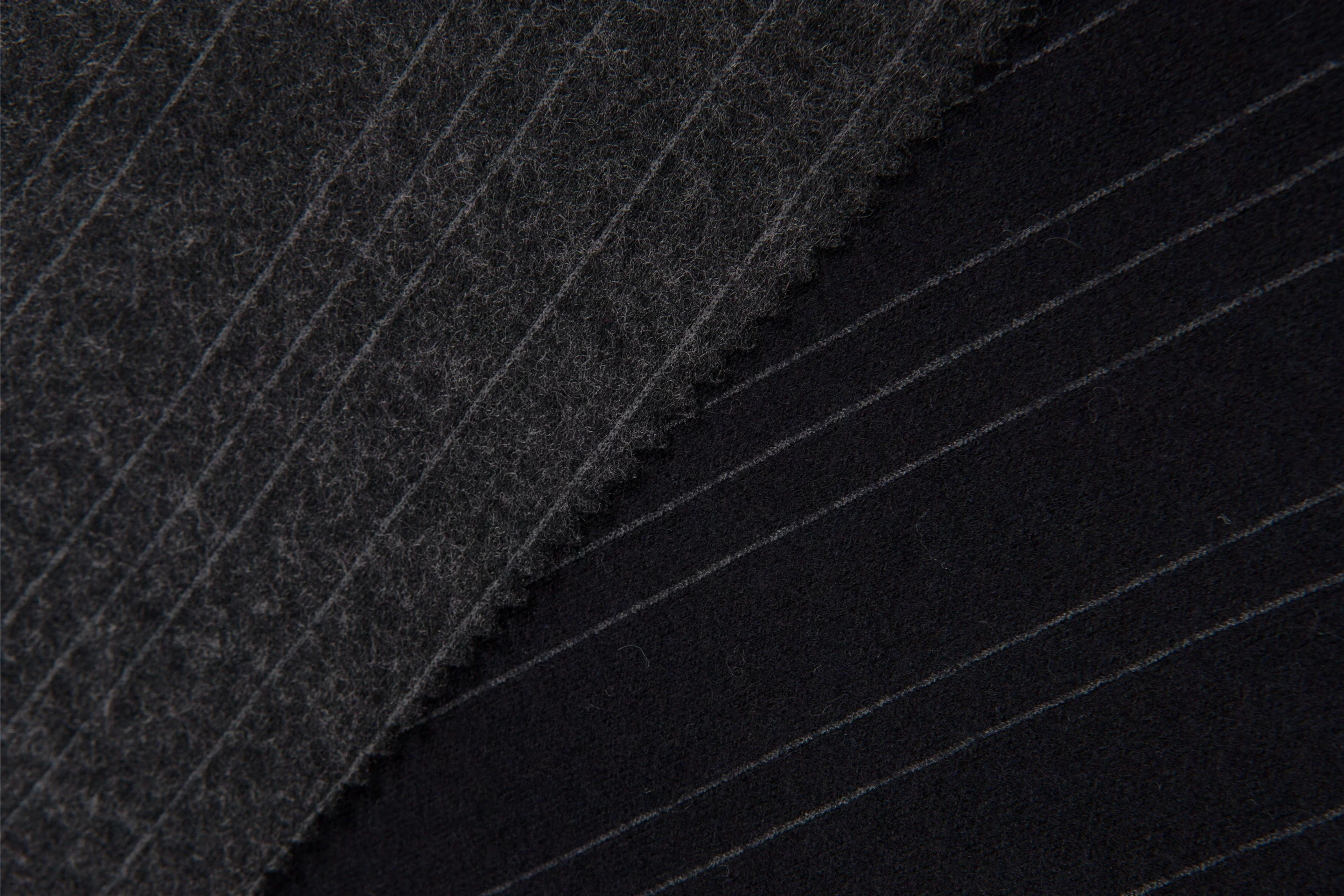 Hot selling new design Italian cashmere  fabric wool plain merino wool viscose  jersey blend fabric for winter coats