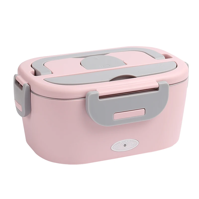2023 New Style Food Warmer Food Heater Portable Electric Lunch Boxes for Car Truck Office 3 in 1 Christmas Japanese Luxury Space