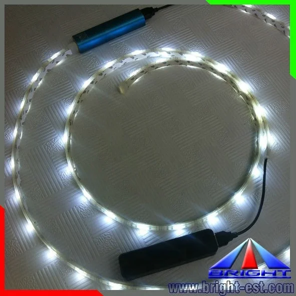 battery powered flexible led strip light,power bank led strip