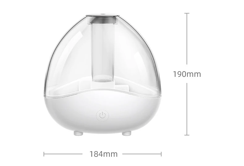 2024 new Style Ultrasonic 1.5L  Humidifier China Silent Air Cleaner Filter Desktop Mini Portable Home Air Purifier Humidifier
