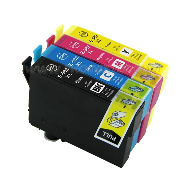 502XL Inks For Expression Home XP-5100/XP 5105 Compatible Printer Ink Cartridge E-502XL For WorkForce WF 2860 2865