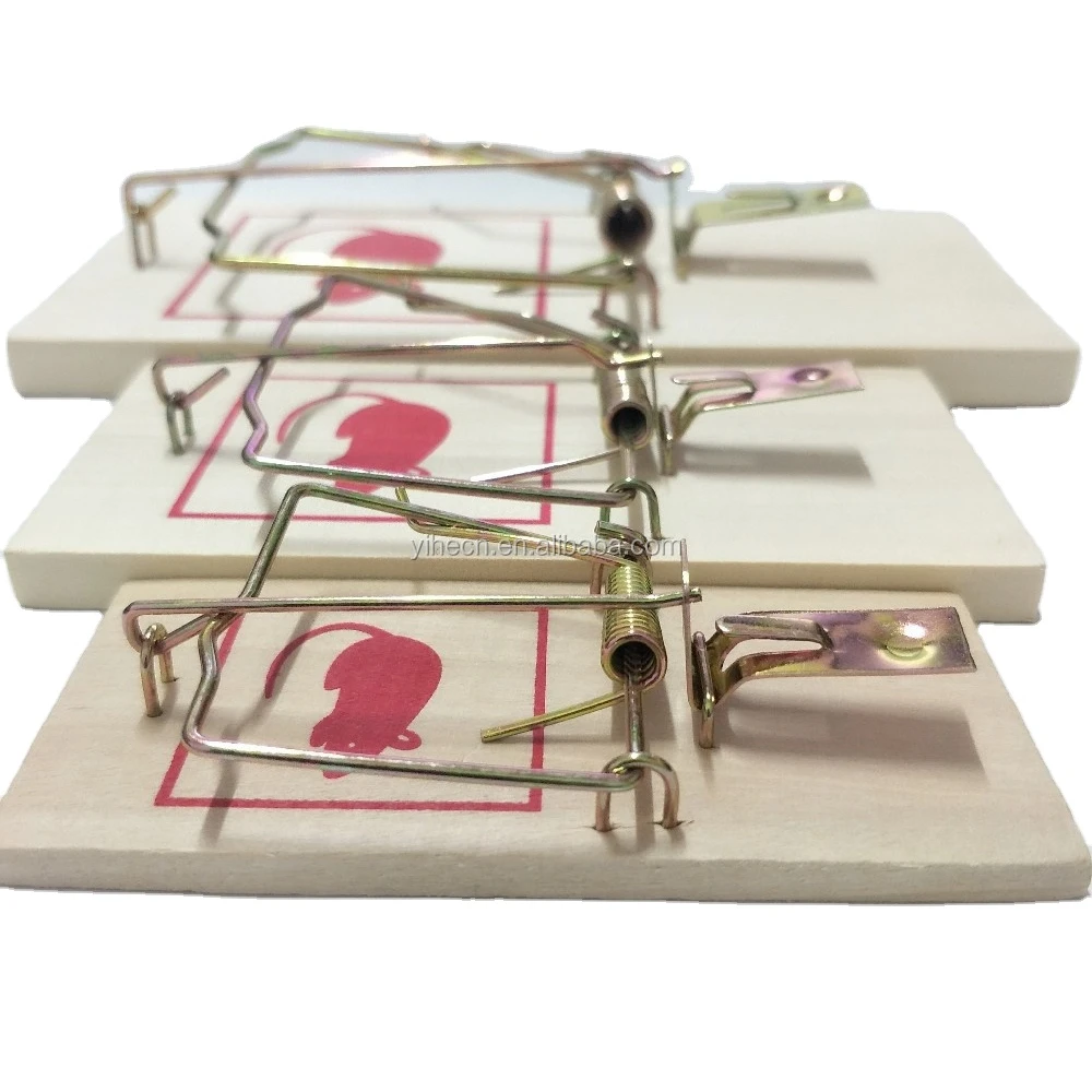 Wholesale Cheap Bulk Indoor Human Automatic Durable Wooden Living Mouse Killer Trap