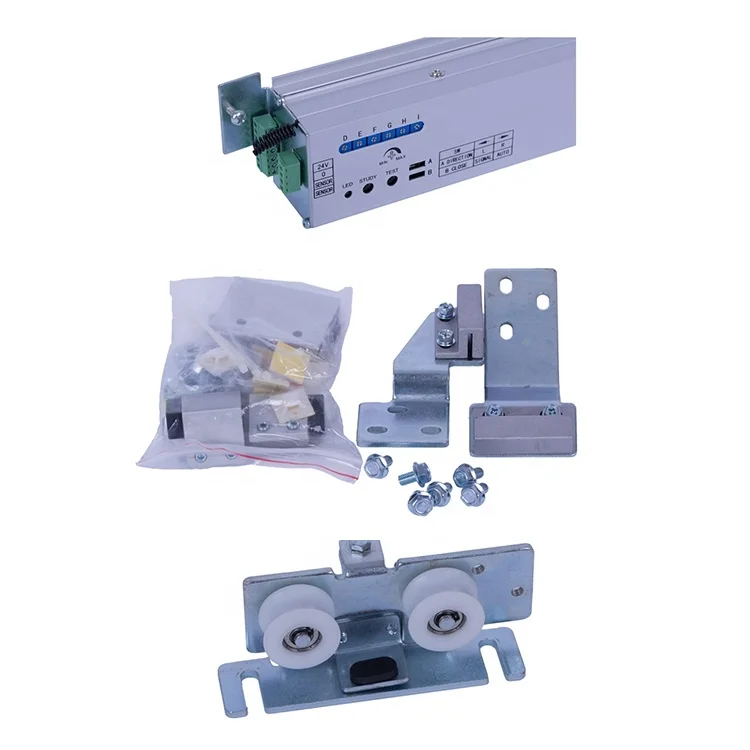 Safety Beam Sensor Automatic Sliding Glass Door For 2 Way Swing Door