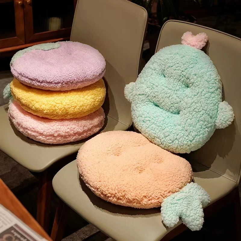 Fruit Shape Pillow Cushion Funny Watermelon Orange Toy Doll Sofa Cushion Home Decoration