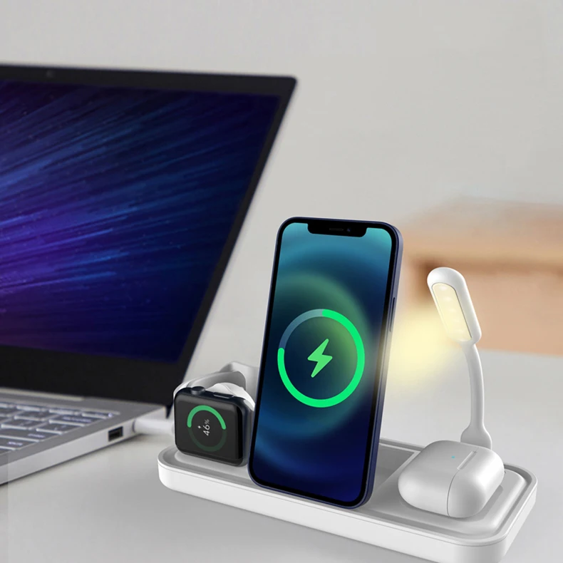  Беспроводное зарядное устройство Qi 2021 для iPhone XS Max X 10