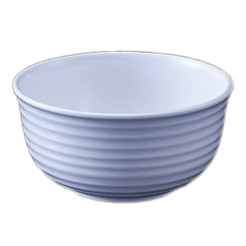 Manufacturing Home Restaurant noodle Soup Serving White Large Melamine Salad Bowl