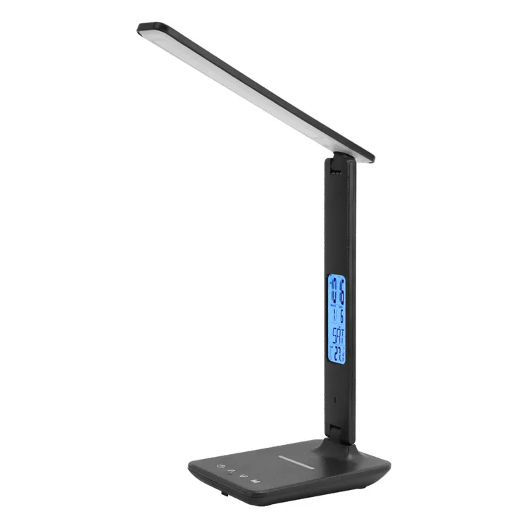 Amazon Newest Eye-Caring 5 Brightness Levels Display Touch Control USB Phone Charger LED Desk Lamp With USB Charging port