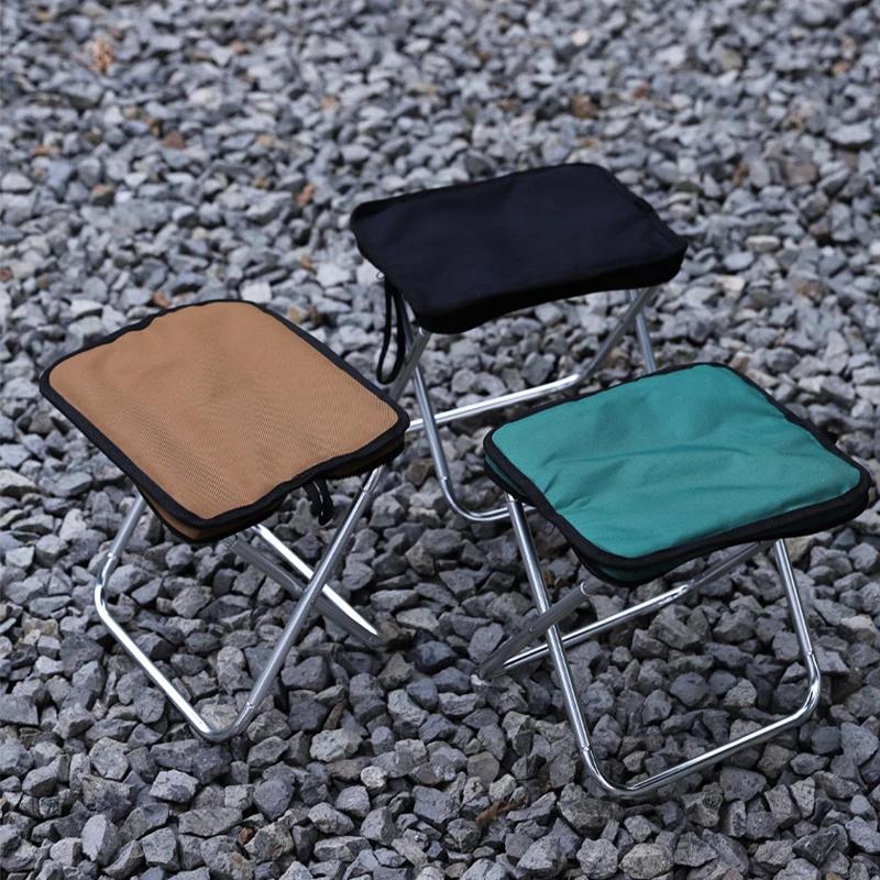 RTS Entai Portable Lightweight Campstool Folding Small Stool for Camping Outside