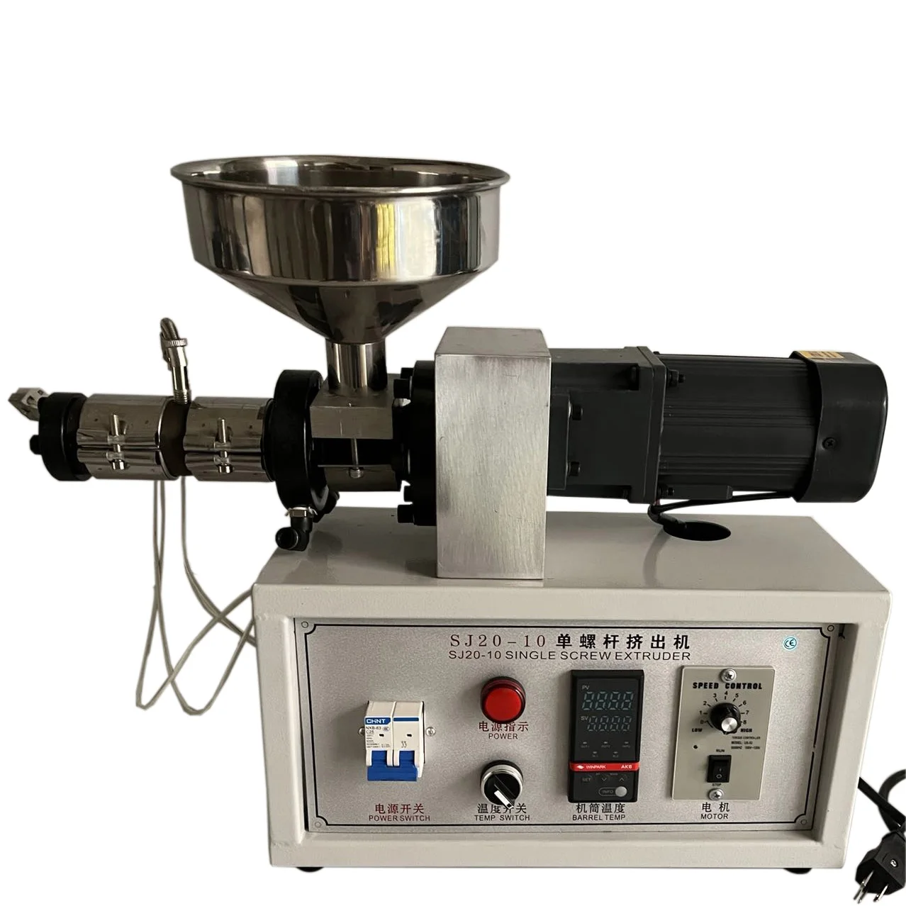 DIY plastic extruder Plastic testing machine plastic processing machines