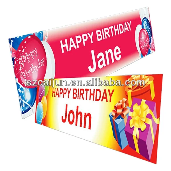 Customized   waving polyester flag paper double sides logo printed table flag hand flag