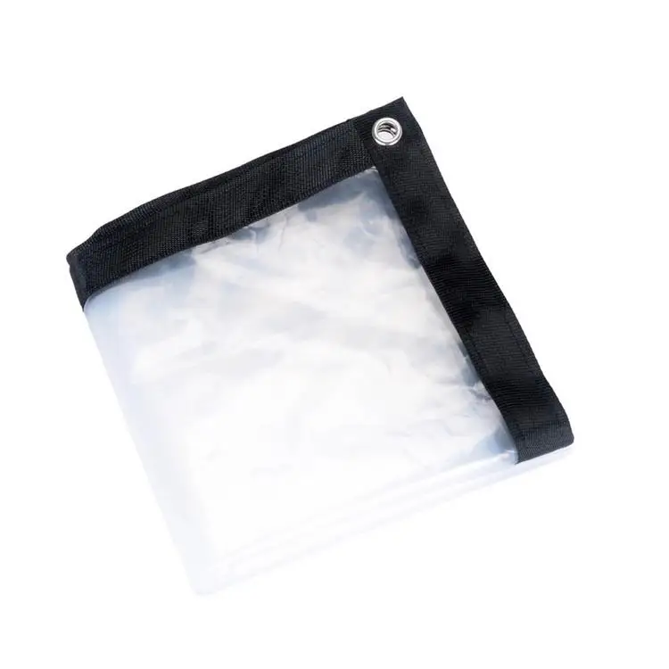 
Clear Waterproof Cover Tarp PVC Rainproof Plastic Film windshield Plant Transparent Canopy 