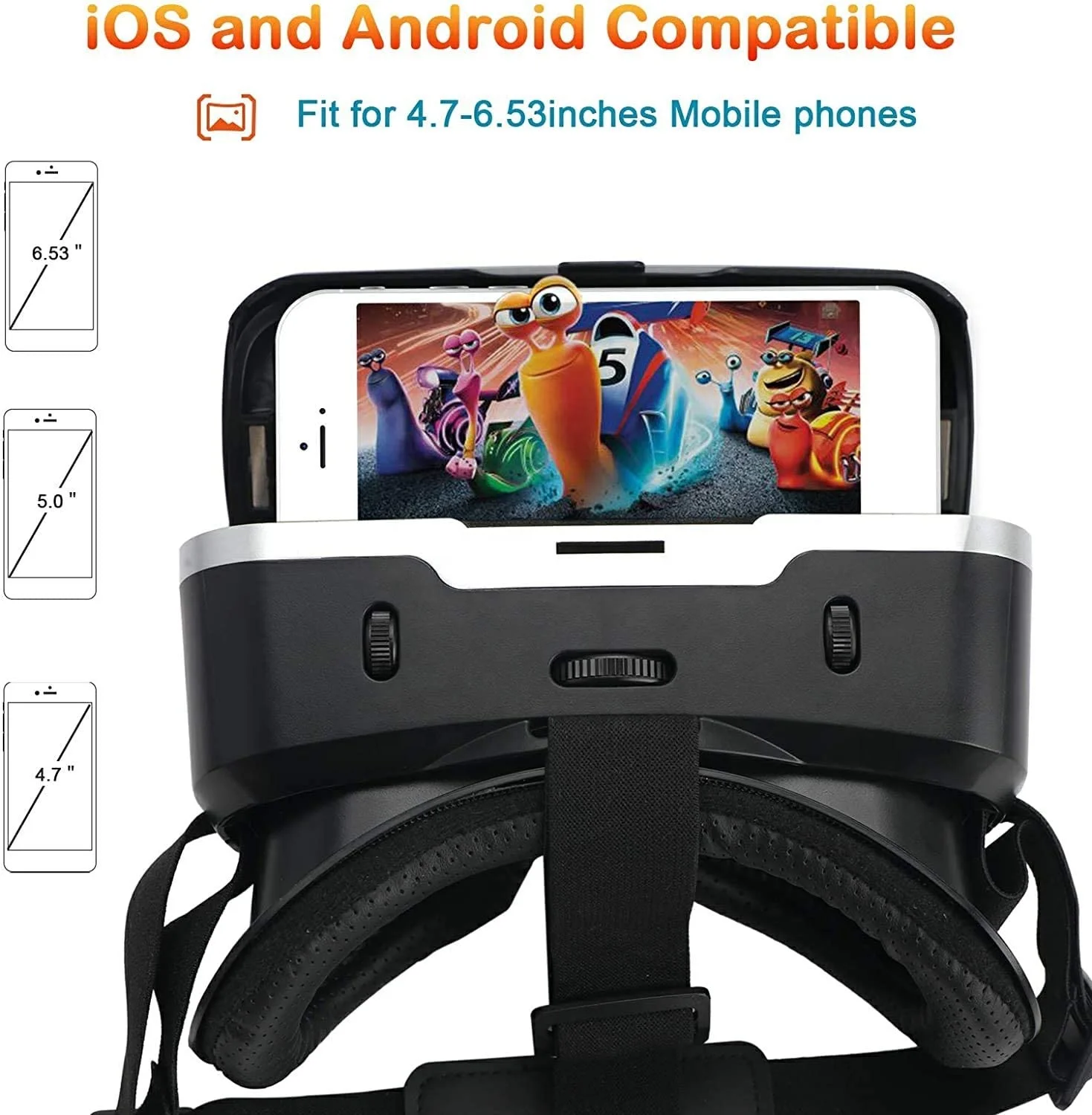 GTJ-G06E OEM Support 360 panorama 3D VR Glasses Immersive Experience all in one VR Headset