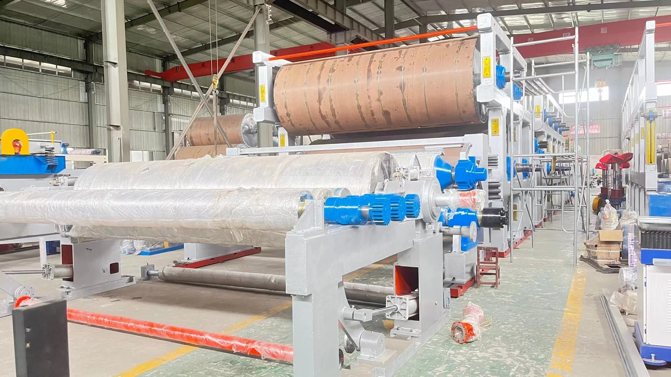 corrugated fluting testliner paper plant mill kraft roll paper making machine factory price