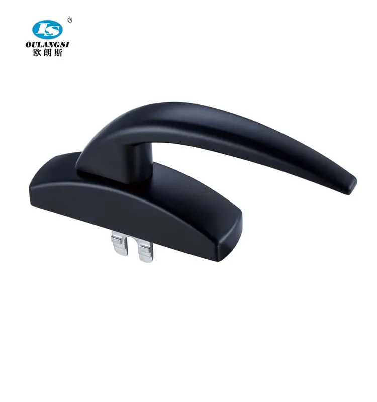 OLS-H26  Hot Sale The Middle East Market Aluminum Golden Handles For Upvc Windows