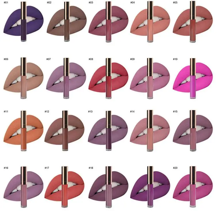 OMG 12 colors pearlescent moisturizing oily lip gloss lip gloss lip glaze spot without logo customization