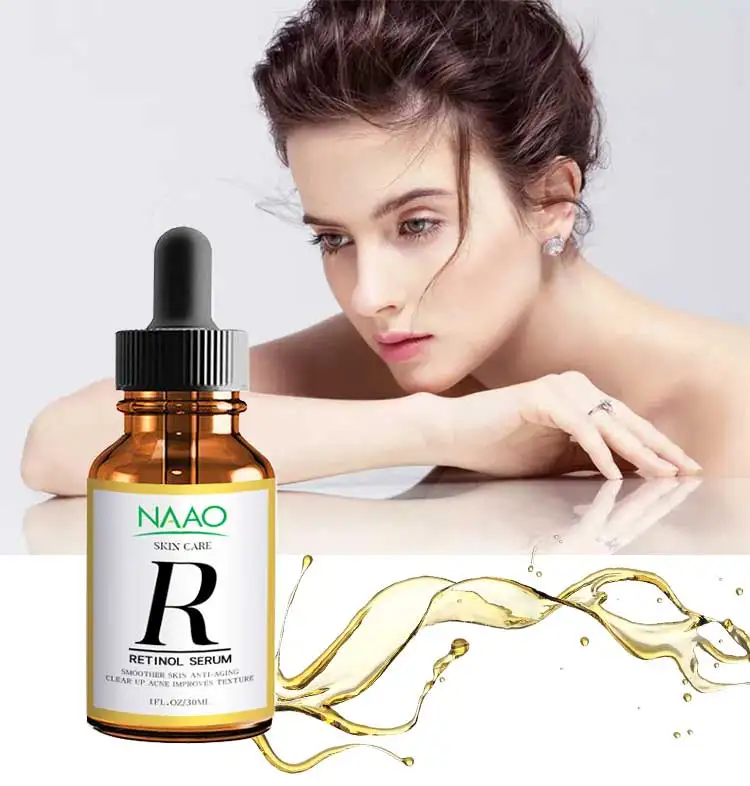 Masker Skin Lightening Vita Glow Retinol Serum Bottle With Dropper