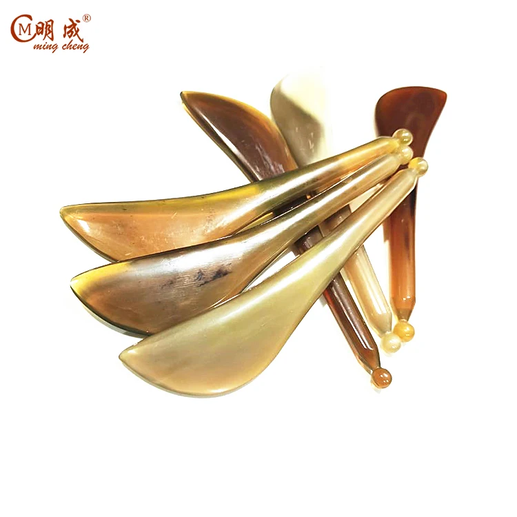 Ox horn pulls muscle bar eye bag scrape massage point meridian stick,Ox-horn Guasha product