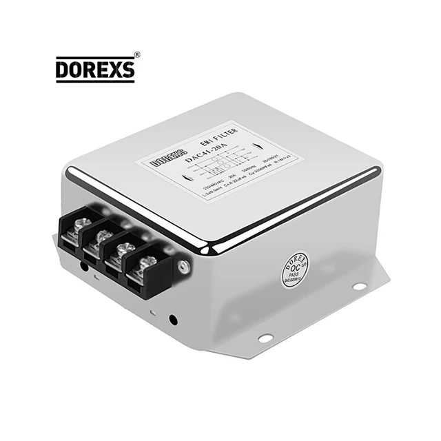 DOREXS 3 phase 4 line 40A High performance Noise Suppress EMI Filter for machinery