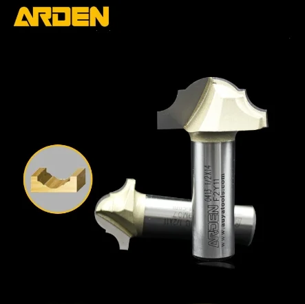 Zmax Woodworking Tools Thin Arc Carving Knife Woodworking Milling Cutter Head Carving Milling Cutter
