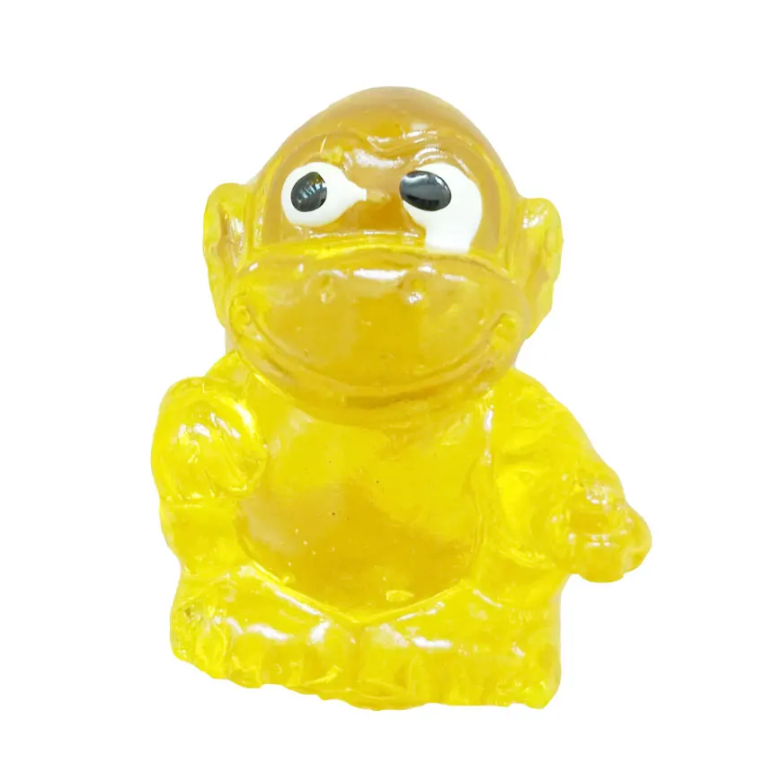 Wholesale Small TPR Soft sticky lovely Monkey toy for promotion gift