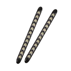2pcs Car Daytime Running Light Headlight Strip Sequential Flow Turn Signal DRL Light Switchback Knight Rider Arrow LED Strip