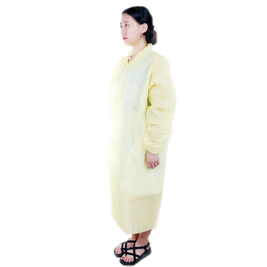 Disposable Lab Coats Medical Non Woven Disposable Non-sterile Gown Disposable Visitor gown